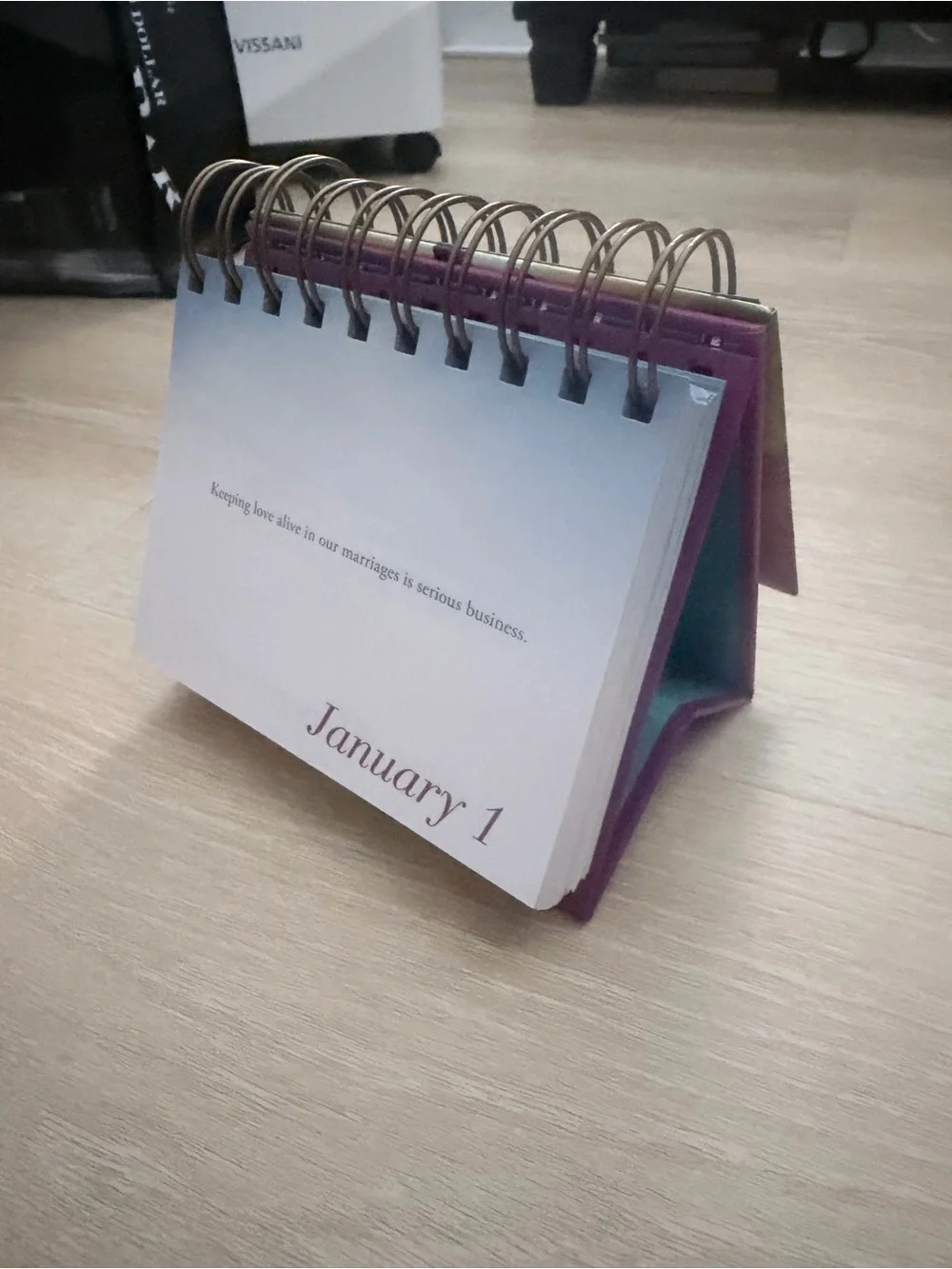 Gary Chapman The 5 Love Languages Desk Flipbook Calendar